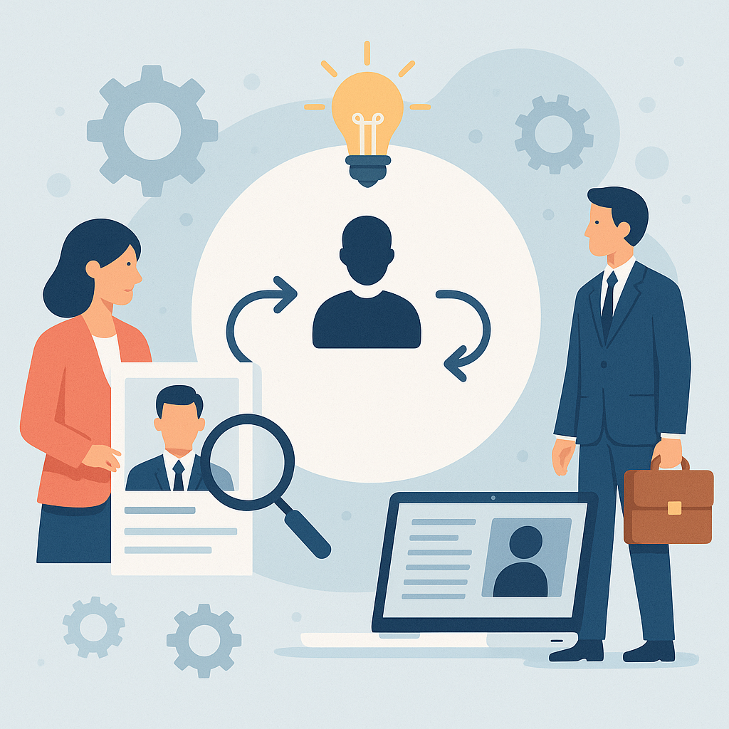 Job matching illustration
